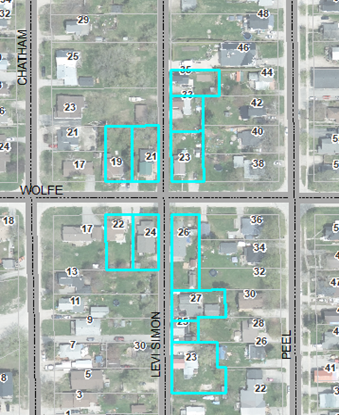 Location Map - Water Service Interruption