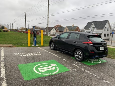 Electric Vehicle (EV) Charging Station at Town Hall