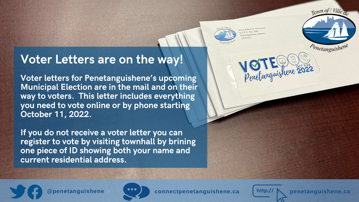Voter Letters are on the way!